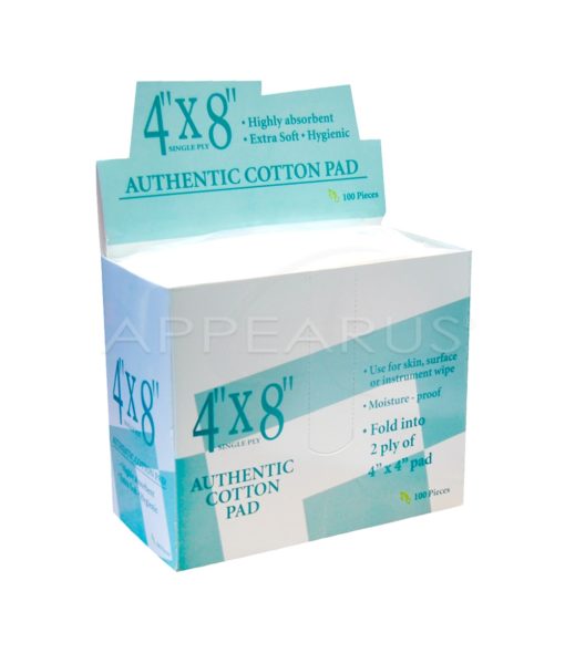 4x8 100% Cotton Pads | Appearus